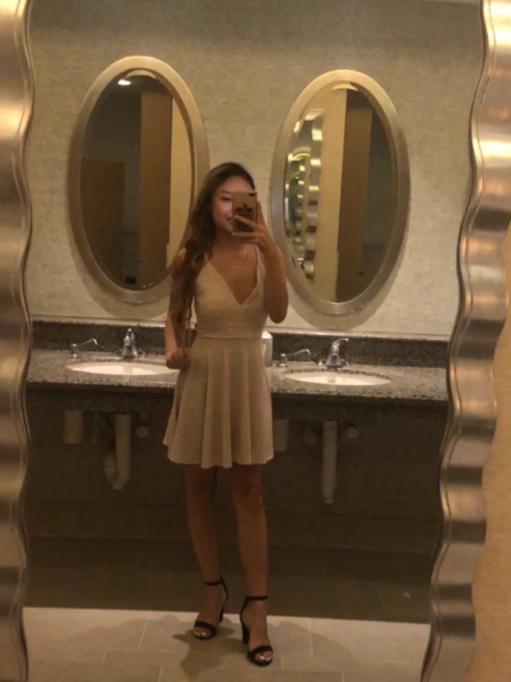 Windsor sparkly pink dress